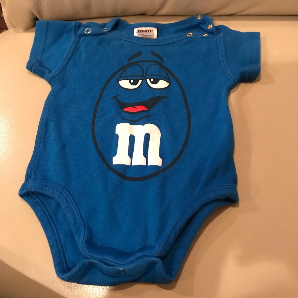 M&M onesie